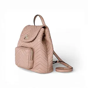 Gucci Рюкзак маленький GG Marmont Pink Beige - фото 3