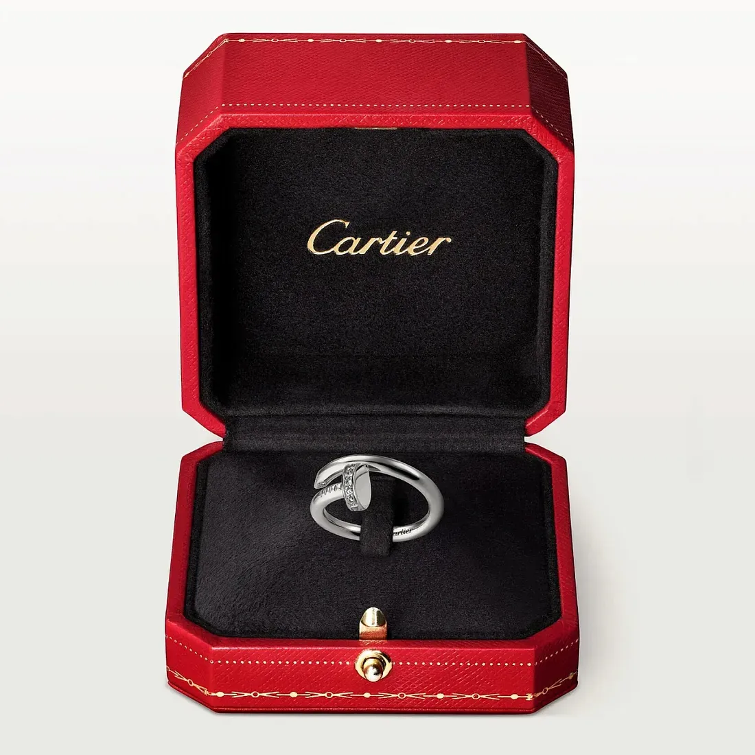 Cartier Кольцо Juste Un Clou с бриллиантами White Gold - фото 5