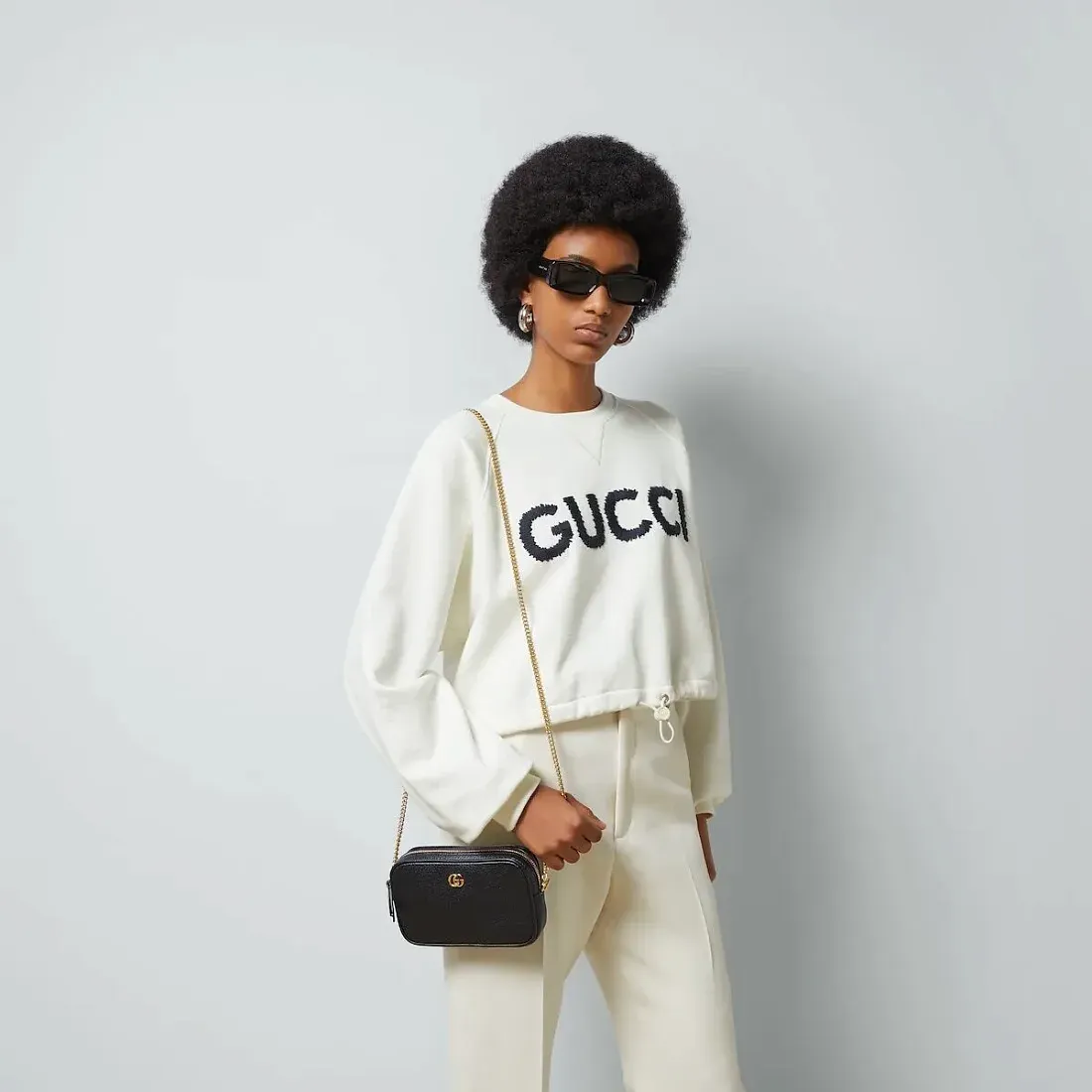 Gucci Мини-сумка на плечо GG Marmont - фото 2