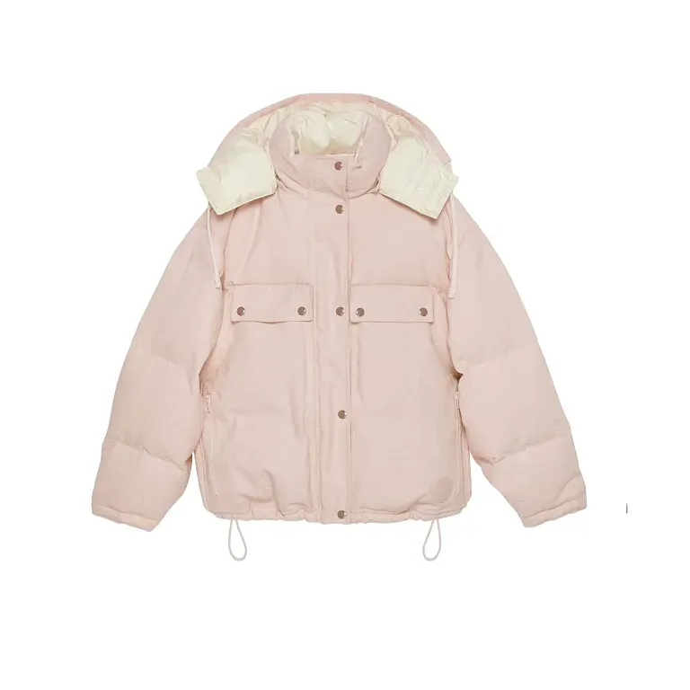 Стеганная куртка из хлопкового паулента GG Gucci - фото 1