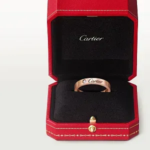 Cartier Обручальное кольцо с одним бриллиантом C de Pink Gold - фото 5