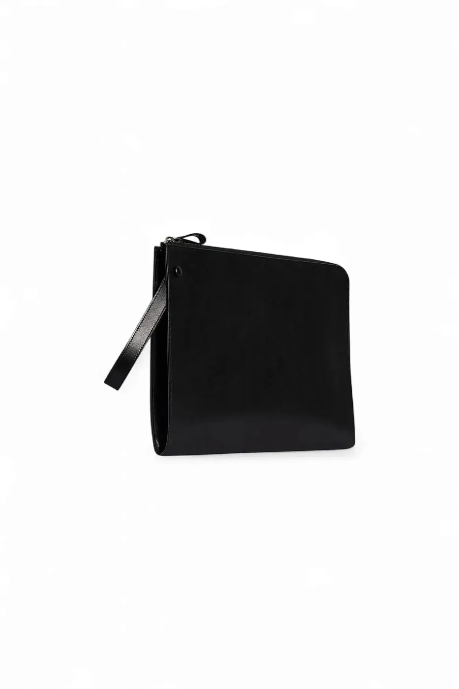 The Row Сумка Large Portfolio Wristlet Black из кожи Black - фото 3