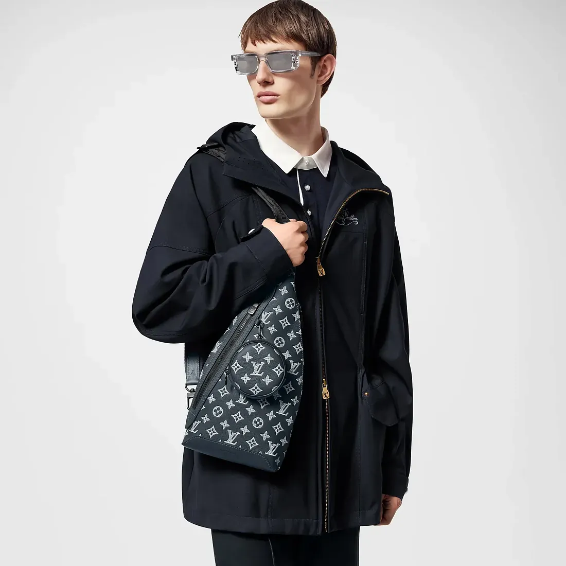 Louis Vuitton Сумка-слинг Duo Ink Blue White - фото 2