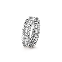 Van Cleef & Arpels Кольцо Perlee Diamants White Gold - фото 1