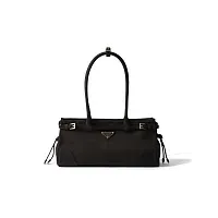Prada Сумка средняя Bonnie Anthracite Gray - фото 1
