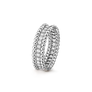 Van Cleef & Arpels Кольцо Perlee Diamants White Gold - фото 1