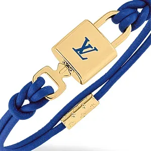Louis Vuitton Браслет Padlock Blue Petrole - фото 3