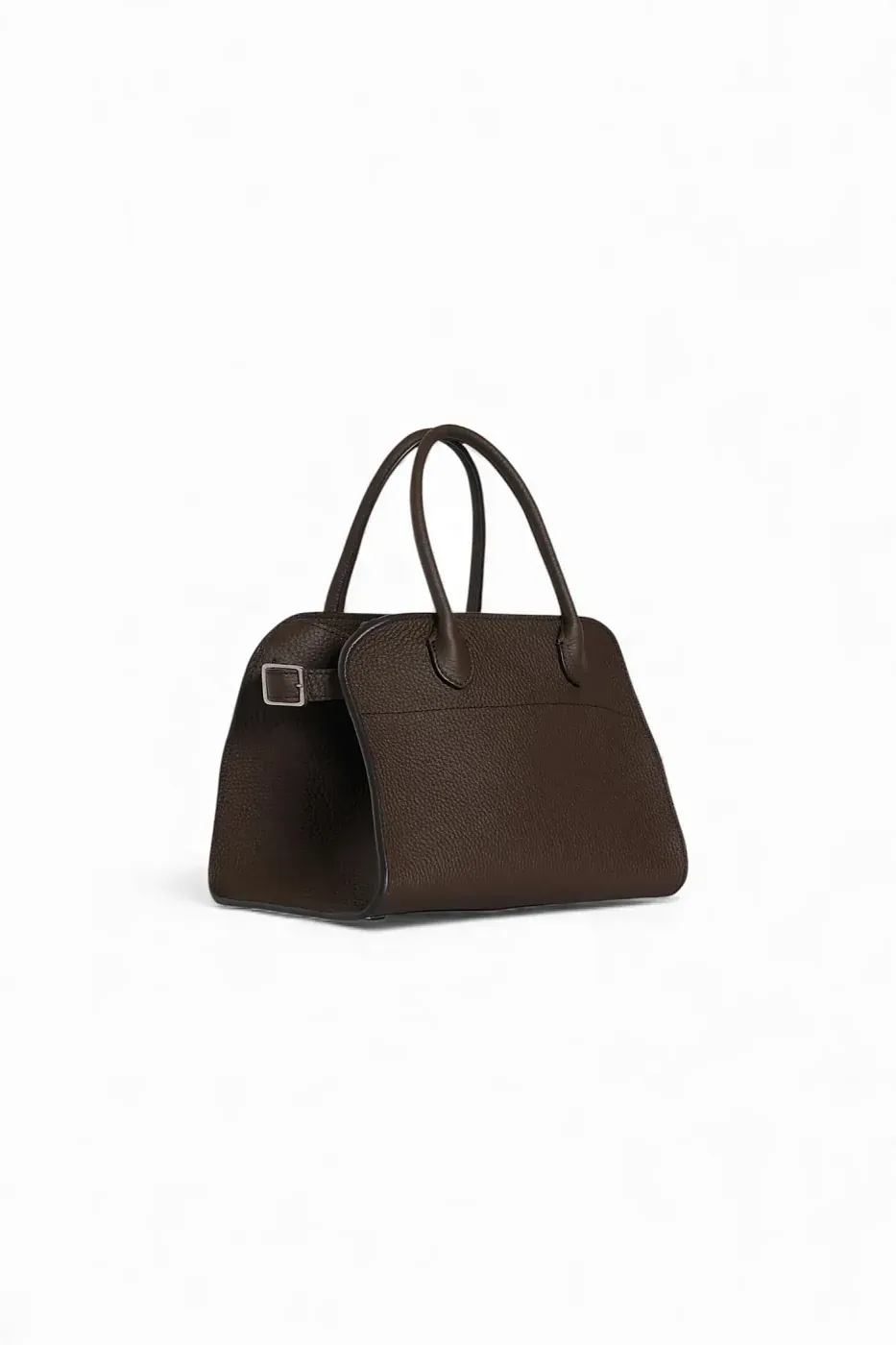 The Row Сумка Soft Margaux 10 Deep Brown из кожи - фото 2