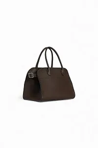 The Row Сумка Soft Margaux 10 Deep Brown из кожи - фото 2