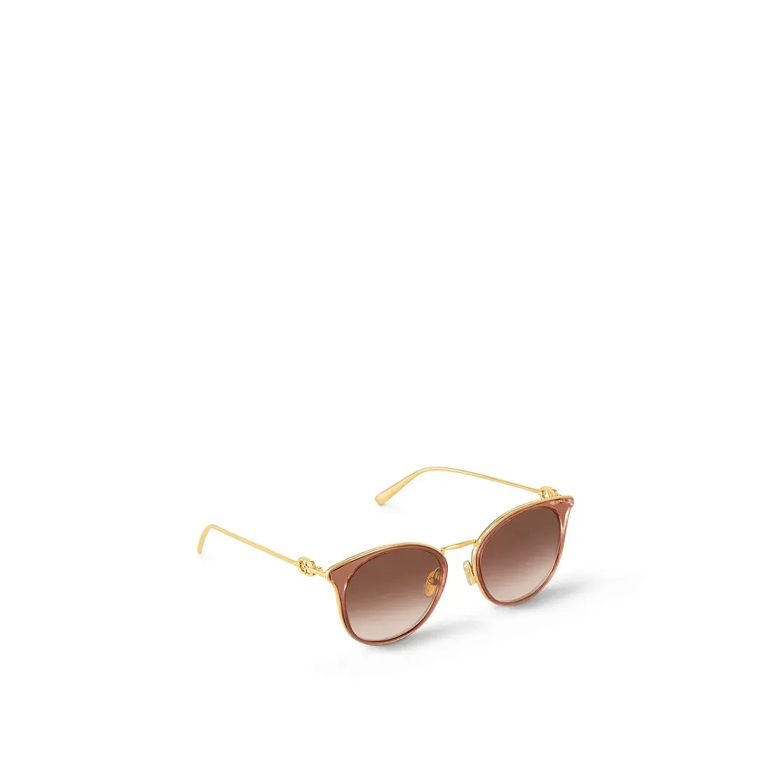 Louis Vuitton Солнцезащитные очки Link One Round Rose - фото 3