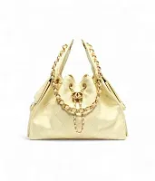 Chanel Маленькая сумка 25 Light Yellow - фото 1