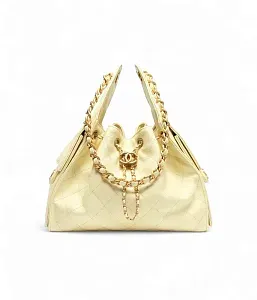Chanel Маленькая сумка 25 Light Yellow - фото 1