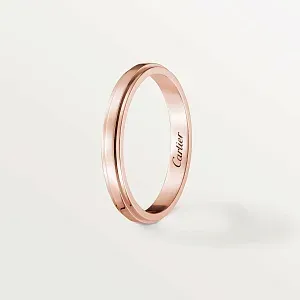 Cartier Обручальное кольцо D Amour 2,5 мм Rose Gold - фото 2