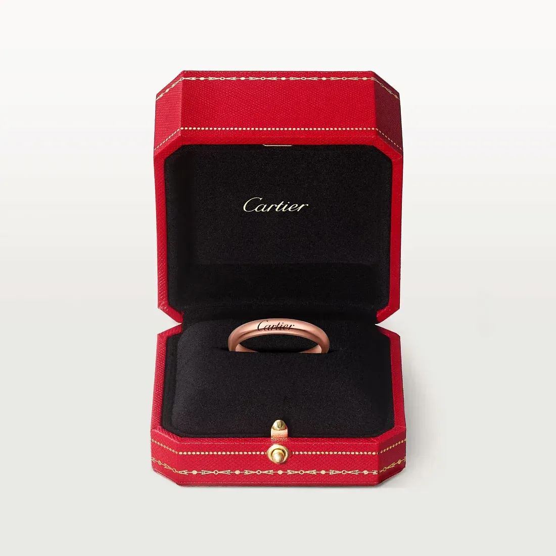 Cartier Обручальное кольцо C de Men 3 мм Rose Gold - фото 4