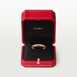 Cartier Обручальное кольцо C de Men 3 мм Rose Gold - фото 4