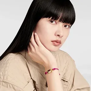 Louis Vuitton Браслет Padlock Violet Fuchsia - фото 2