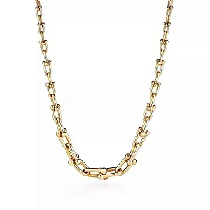 Tiffany & Co. Колье HardWear Graduated Link Necklace in Yellow Gold - фото 1