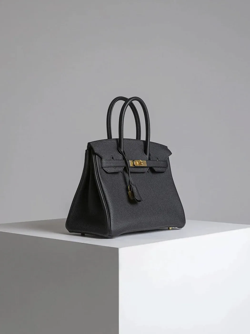 Hermès Cумка Birkin 30 Black Togo Gold Hardware - фото 4