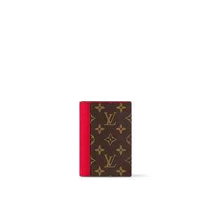 Louis Vuitton Обложка для паспорта Red - фото 1