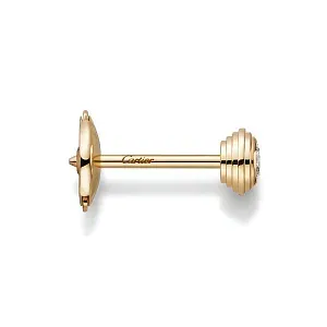 Cartier Серьги d'Amour stud earrings, 2 diamonds, small model Yellow Gold - фото 2