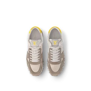 Louis Vuitton Кроссовки Run Away Gray-Brown - фото 2