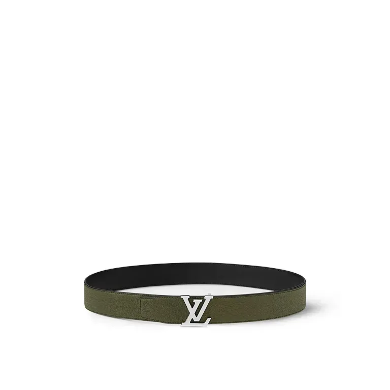 Двухсторонний ремень Heritage 35 мм Louis Vuitton Dark Green - фото 1