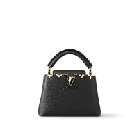 Louis Vuitton Сумка Capucines Mini Black - фото 1