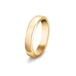 Van Cleef & Arpels Обручальное кольцо Toujours Men 4 мм Yellow Gold - фото 1