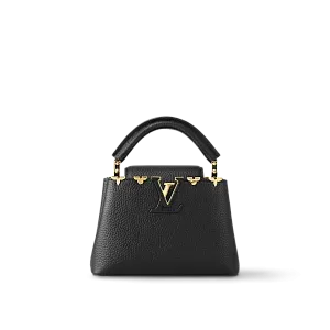 Louis Vuitton Сумка Capucines Mini Black - фото 1