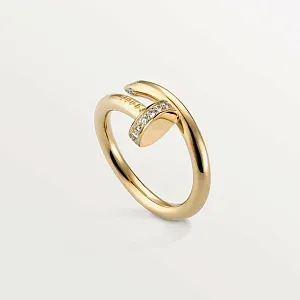 Cartier Кольцо Juste Un Clou с бриллиантами Yellow Gold - фото 4