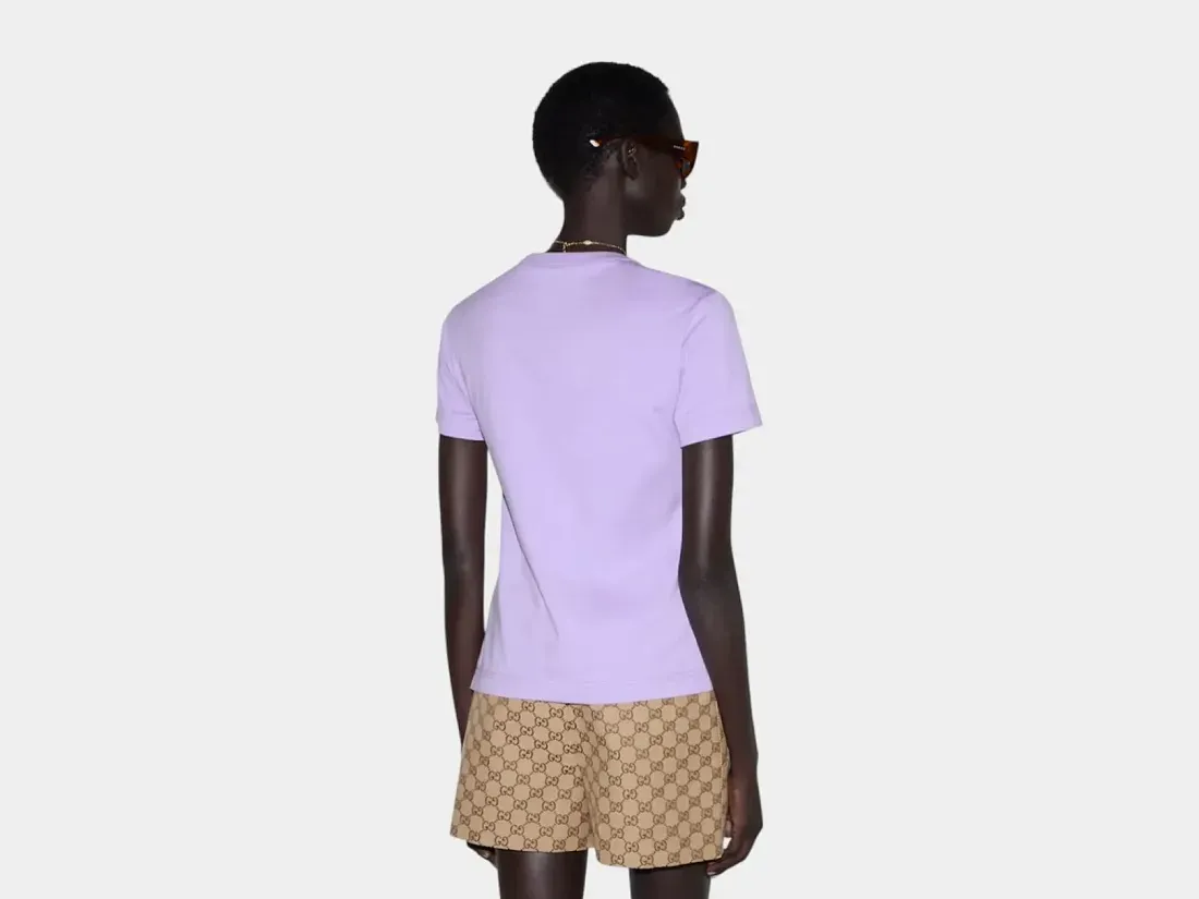 Gucci Футболка Lilac - фото 3