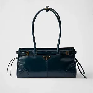 Prada Средняя кожаная сумка Denim - фото 1