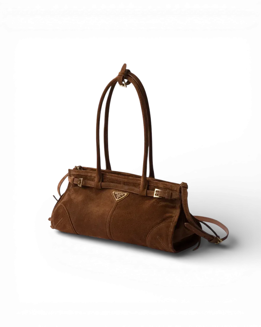 Prada Сумка Bonnie medium suede - фото 3