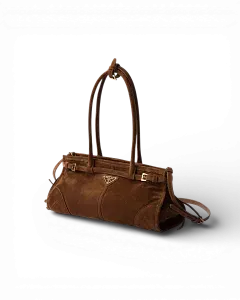 Prada Сумка Bonnie medium suede - фото 3