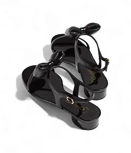 Chanel Кожаные сандалии Black - фото 2