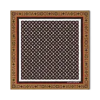 Louis Vuitton Платок-каре Monogram Infinity 90 Marron Fonce - фото 1