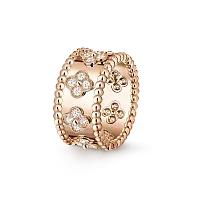 Van Cleef & Arpels Кольцо Perlee Clovers Rose Gold - фото 1