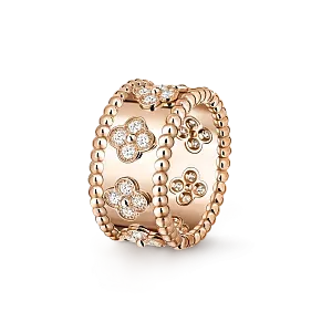 Van Cleef & Arpels Кольцо Perlee Clovers Rose Gold - фото 1