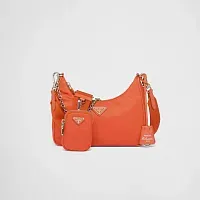 Prada Сумка Re-Edition 2005 из Re-Nylon Orange - фото 1