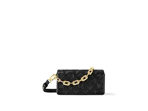 Louis Vuitton Клатч Coussin Black - фото 1