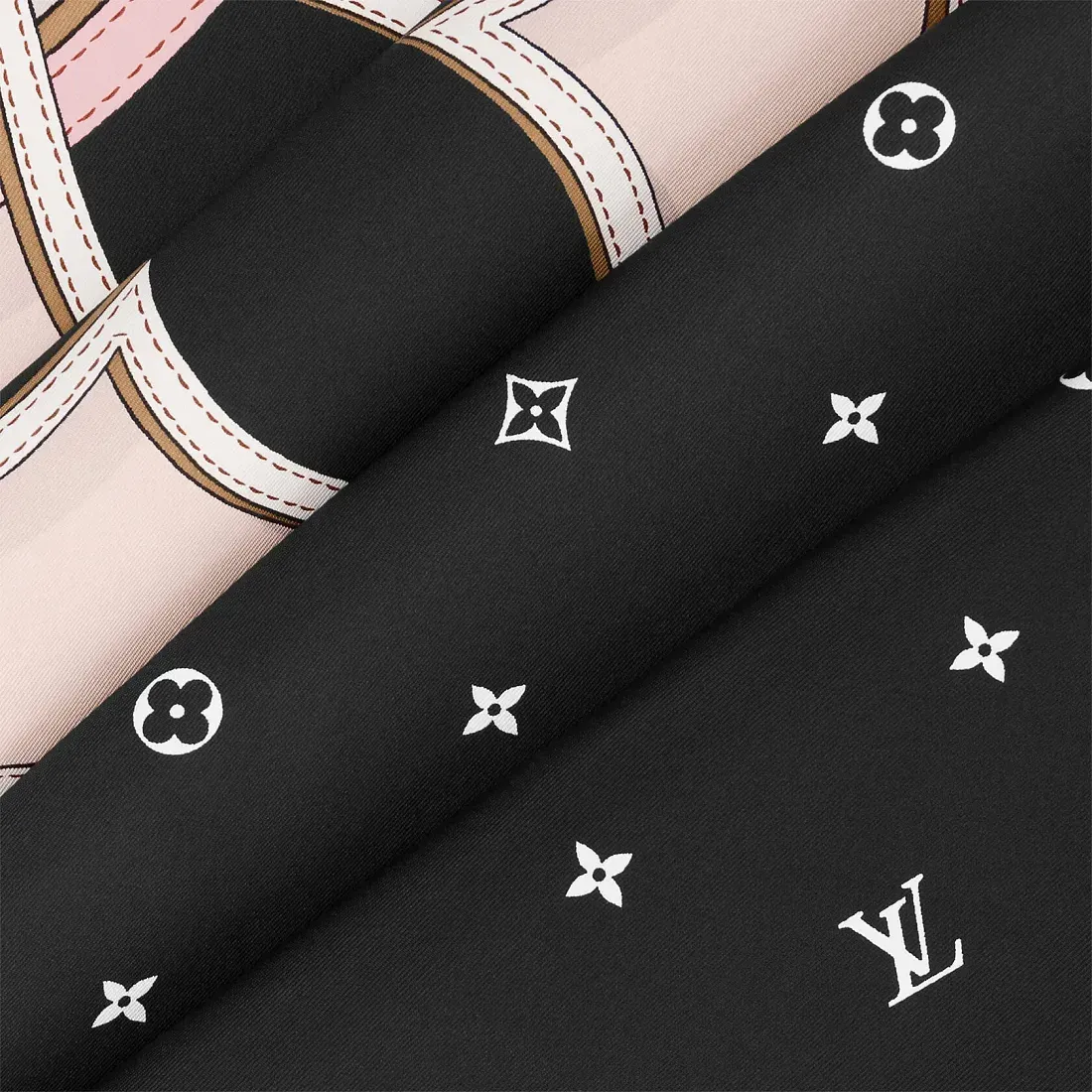 Louis Vuitton Платок-каре Duality 90 Black - фото 3