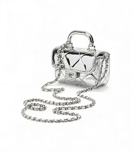 Chanel Клатч Clutch with Chain Silver - фото 3