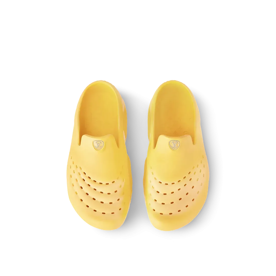Louis Vuitton Клоги LV Shark Yellow - фото 2