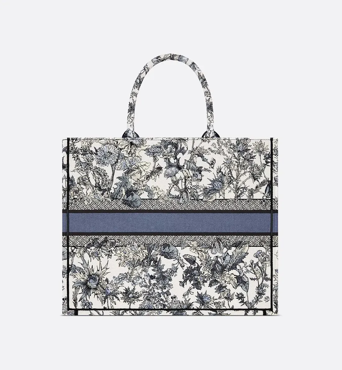Dior Сумка Book Tote chardons motif большого формата - фото 3