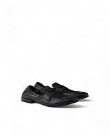 Prada Мокасины Shuffle из антикварной кожи Black - фото 1