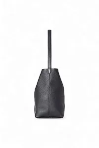 The Row Сумка Medium NS Park Tote Black из кожи Black - фото 4