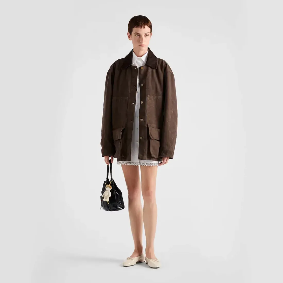 Prada Куртка из канвы - фото 2