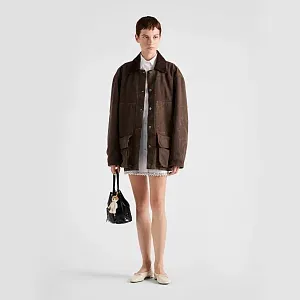 Prada Куртка из канвы - фото 2
