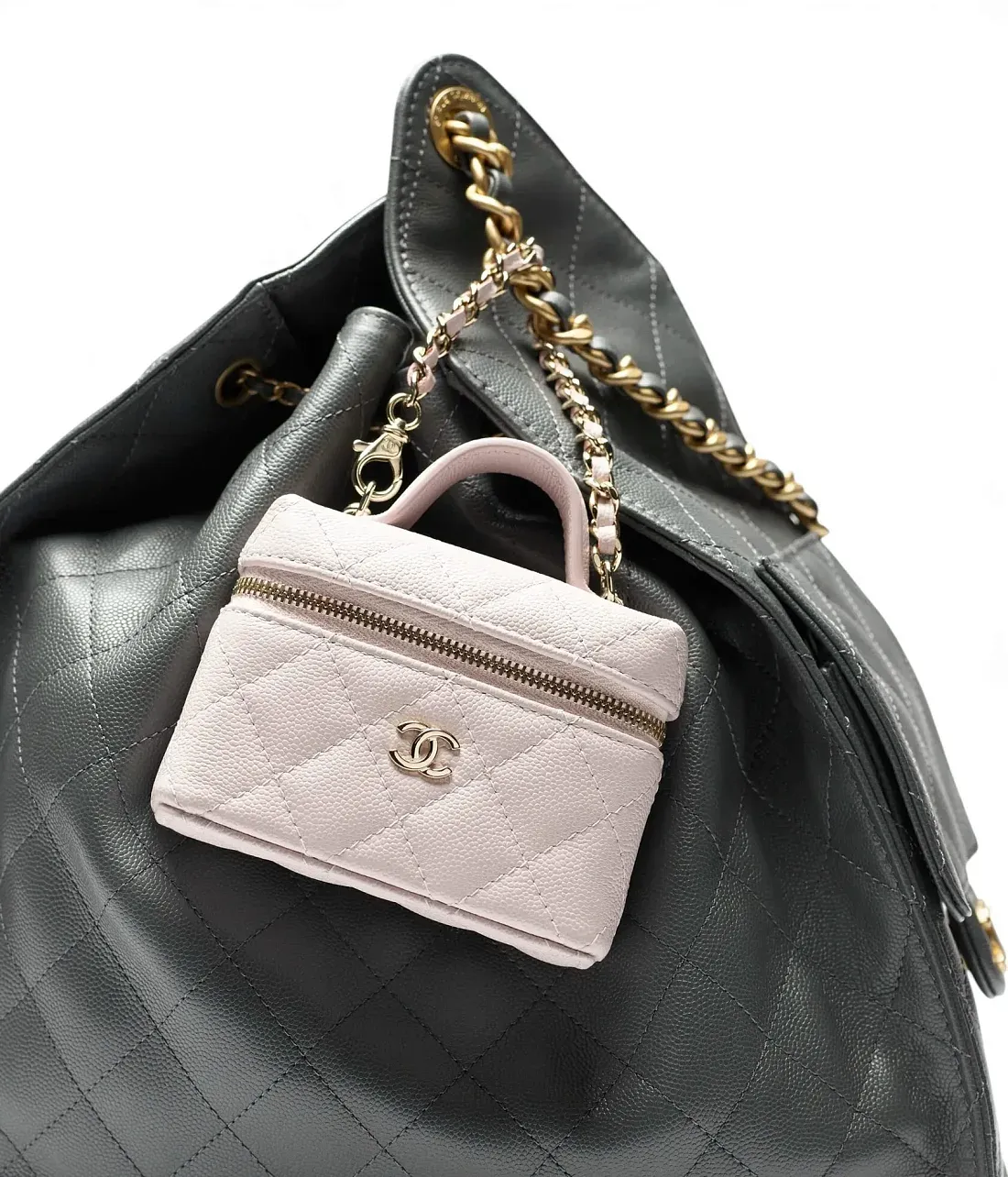 Chanel Брелок для сумочки Pink - фото 4