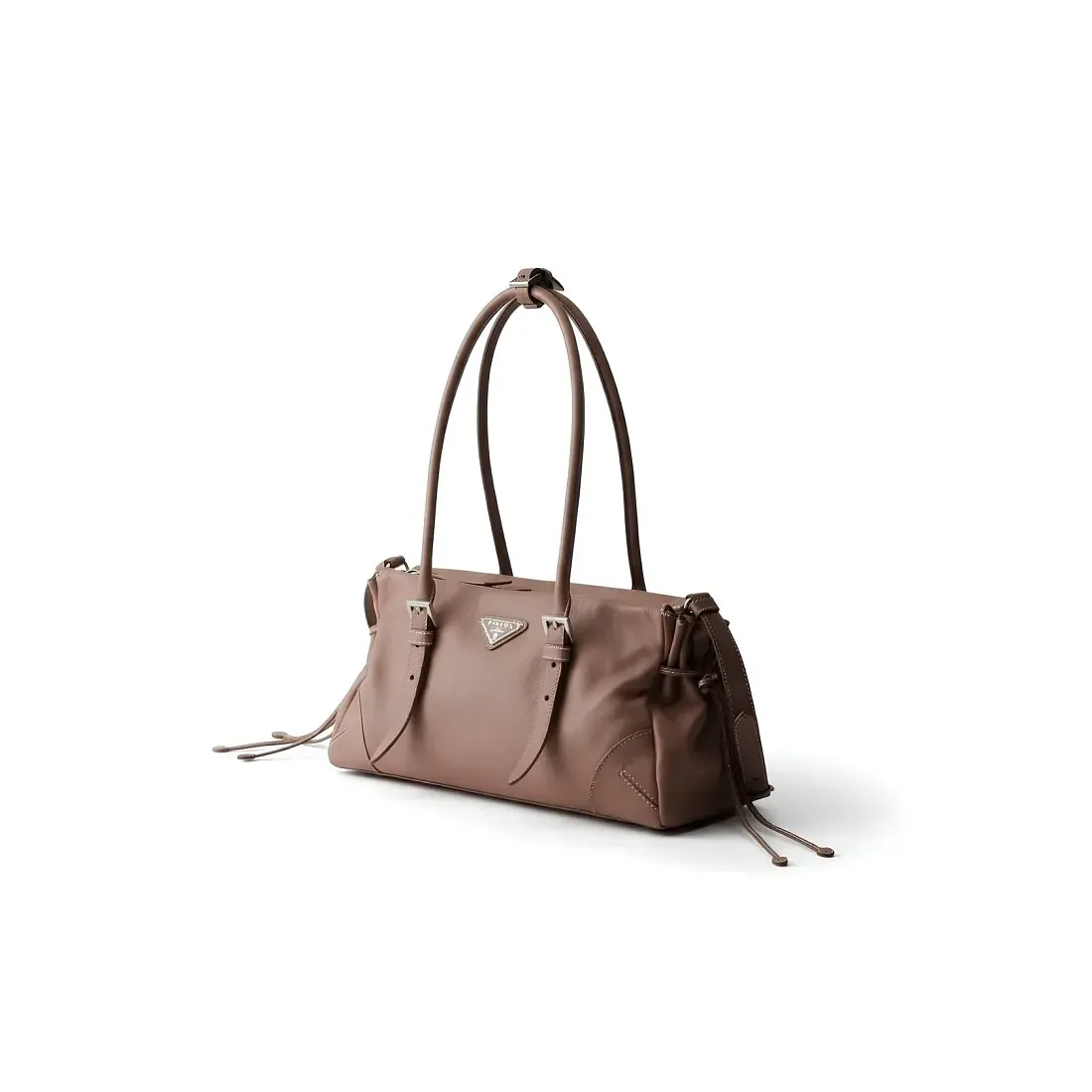 Prada Сумка-тоут Bonnie Chestnut Brown - фото 4
